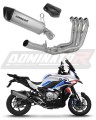 komplette Auspuffanlage mit Schalldämpfer DOMINATOR Full System Titan HP6 passend für BMW S1000XR 2020  2026