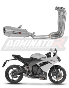 Triumph Daytona 660 2024 - 2026 Full Exhaust System Collector Silencer S3 + dB killer