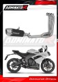 kompletny układ wydechowy z tłumikiem DOMINATOR Full System S3 CZARNY pasujący do motocykla Triumph Daytona 660 2024 - 2026 2