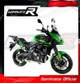 650 VERSYS EXHAUST Kawasaki Muffler Auspuff Sportauspuff Silencer Echappement Silencieux Scarico Scarichi Escape Wydech Tłumik Carbon Tip HP1 2015 - 2018 Dominator 4