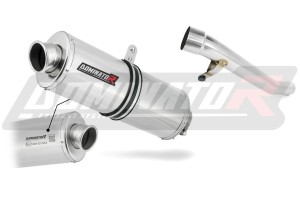 GSX 1200 INAZUMA Homologated Exhaust Schalldämpfer OVAL 1999 - 2000