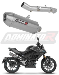 CF MOTO 125 NK 2025 - 2026 Schalldämpfer Auspuff S3 + dB killer