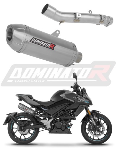 CF MOTO 125 NK 2025 - 2026 Schalldämpfer Auspuff S3 + dB killer 1