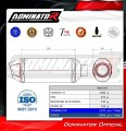CF MOTO 125 NK 2025 - 2026 Schalldämpfer Auspuff S3 + dB killer 6