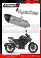 CF MOTO 125 NK 2025 - 2026 Schalldämpfer Auspuff Titan HP8 + dB killer 1