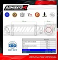 CF MOTO 125 NK 2025 - 2026 Schalldämpfer Auspuff Titan HP8 + dB killer 5