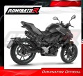 CF MOTO 125 NK 2025 - 2026 Schalldämpfer Auspuff HP8 SCHWARZ + dB killer 3