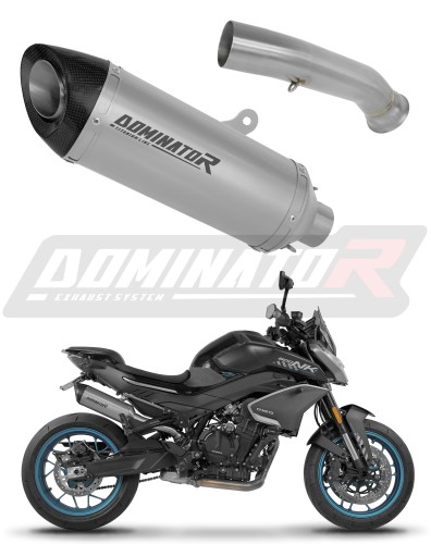 Auspuff Schalldämpfer DOMINATOR titan hp8 passend für das Motorrad CF MOTO 800 NK 2023 2026