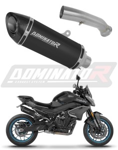 CF MOTO 800 NK 2023 - 2026 Schalldämpfer Auspuff HP8 SCHWARZ + dB killer