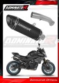 Auspuff Schalldämpfer DOMINATOR hp8 schwarz passend für das Motorrad CF MOTO 800 NK 2023 2026 1