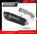 Auspuff Schalldämpfer DOMINATOR hp8 schwarz passend für das Motorrad CF MOTO 800 NK 2023 2026 2