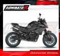 exhaust muffler DOMINATOR HP8 BLACK fits the motorcycle CF MOTO 800 NK 2023 2026 4