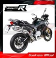 F850GS Exhaust BMW Homologated EC Type approval  Street legal Approval Certificate Muffler Auspuff Sportauspuff Silencer Echappement Silencieux Scarico Scarichi Escape Wydech Tłumik ROUND 2018 - 2020 Dominator 2