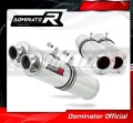 GSXR GSX 1300 R HAYABUSA EXHAUST Suzuki Muffler Auspuff Sportauspuff Silencer Echappement Silencieux Scarico Scarichi Escape Wydech Tłumik ROUND 1999 - 2007 DOMINATOR 1