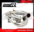YZF YZ 250 F Exhaust Header Head pipe Linkpipe Downpipe Kolano with PowerBomb 2014 - 2017 DOMINATOR 