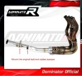 Z900 Exhaust Cat Eliminator Catalyst Catalytic Converter Linkpipe Decat Downpipe 2017 - 2018 DOMINATOR 5