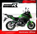 650 VERSYS EXHAUST Kawasaki Muffler Auspuff Sportauspuff Silencer Echappement Silencieux Scarico Scarichi Escape Wydech Tłumik Carbon Tip HP1 2015 - 2018 Dominator 3