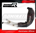 GSXR GSX 1300 R HAYABUSA Exhaust Cat Eliminator Catalyst Catalytic Converter Linkpipe Decat Downpipe 2008 - 2018 DOMINATOR 2