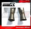 S1000R Exhaust Cat Eliminator Catalyst Catalytic Converter Linkpipe Decat Downpipe 2014 - 2016 DOMINATOR 3