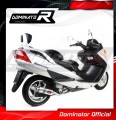 BURGMAN 400 EXHAUST Suzuki Muffler Auspuff Sportauspuff Silencer Echappement Silencieux Scarico Scarichi Escape Wydech Tłumik GP 1 2003 - 2006 Dominator 2