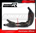 GSXR GSX 1300 R HAYABUSA Exhaust Cat Eliminator Catalyst Catalytic Converter Linkpipe Decat Downpipe 2008 - 2018 DOMINATOR 1