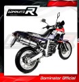 Pegaso 650 GA Exhaust Aprilia Muffler Auspuff Sportauspuff Silencer Echappement Silencieux Scarico Scarichi Escape Wydech Tłumik OVAL 1992 - 1996 Dominator 2